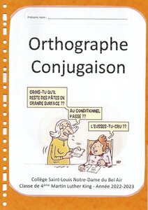 Classeur Témoin 4ème, 3.0_IntercalaireOrthographeConjugaison