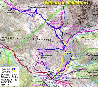 Séjour raquettes à Larche (1er jour), Séjour raquettes à Larche Plateau de Mallemort 033
