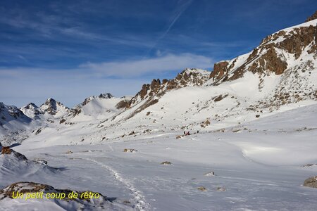 Séjour raquettes à Larche 2eme jour, Séjour raquettes à Larche Col de Roburent 025