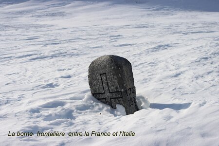 Séjour raquettes à Larche 2eme jour, Séjour raquettes à Larche Col de Roburent 027
