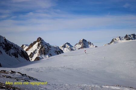Séjour raquettes à Larche 2eme jour, Séjour raquettes à Larche Col de Roburent 031
