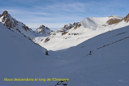 Séjour raquettes à Larche 2eme jour, Séjour raquettes à Larche Col de Roburent 035
