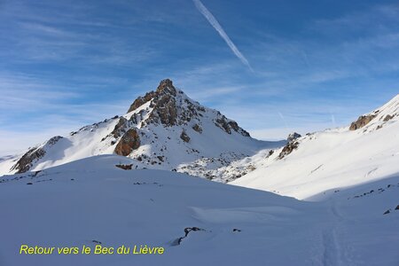 Séjour raquettes à Larche 2eme jour, Séjour raquettes à Larche Col de Roburent 036