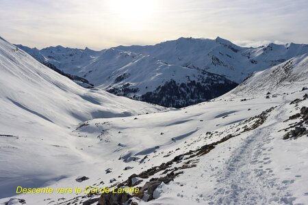 Séjour raquettes à Larche 2eme jour, Séjour raquettes à Larche Col de Roburent 038