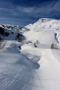 Séjour raquettes à Larche 3eme jour, Séjour raquettes à Larche Vallon de Lauzanier 020