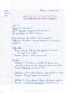 Classeur Témoin 4ème, 4.1.4_Grammaire_VerbePhrase_1