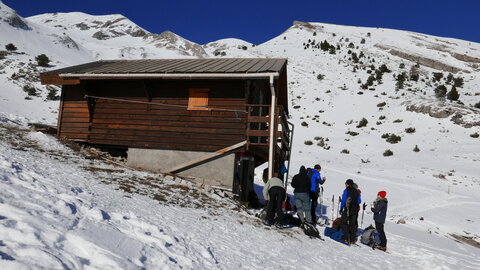 Cabane de la Rama depuis le col du Festre, P1230430