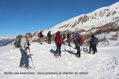 Raquettes au Lac de Ste Marguerite, Lac de Sainte Marguerite. 026