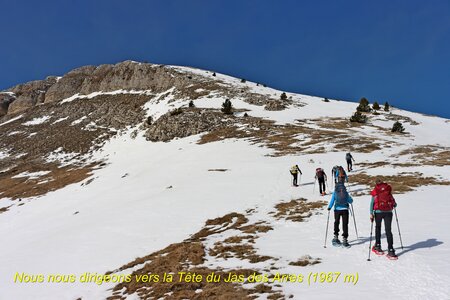 Raquettes au dessus du Col du Festre, Rando raquettes au Col du Festre 013