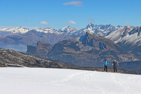 Raquettes au dessus du Col du Festre, Rando raquettes au Col du Festre 017