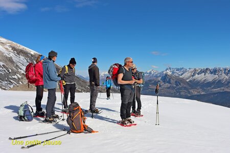 Raquettes au dessus du Col du Festre, Rando raquettes au Col du Festre 018