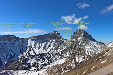 Raquettes au dessus du Col du Festre, Rando raquettes au Col du Festre 025