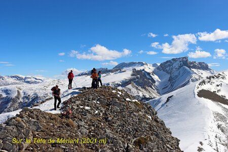 Raquettes au dessus du Col du Festre, Rando raquettes au Col du Festre 027