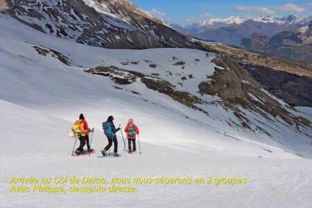Raquettes au dessus du Col du Festre, Rando raquettes au Col du Festre 035