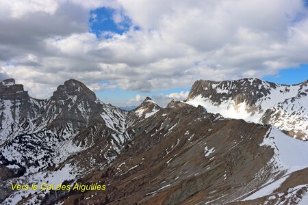 Raquettes au dessus du Col du Festre, Rando raquettes au Col du Festre 040