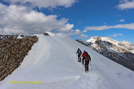 Raquettes au dessus du Col du Festre, Rando raquettes au Col du Festre 044