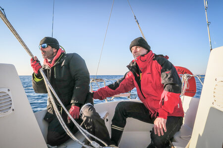 Voile Avec Christophe et Jean Luc le 5 mars 2023, 5mars2023  12 sur 41 