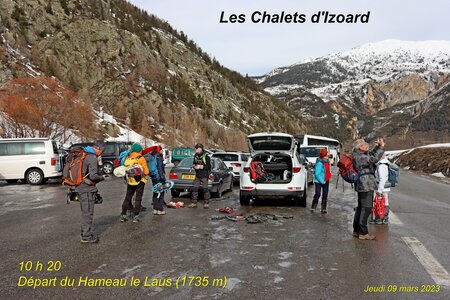 Raquettes aux chalets d'izoard, Raquettes au Chalets d’Izoard 002