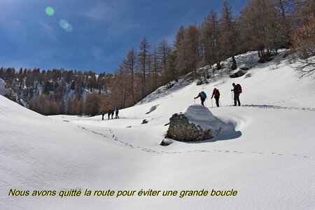 Raquettes vers la Cabane de Font les Filles, Raquettes vers la Cabane de Font les Filles 019