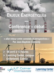 Conférence énergie, Affiche Expo Conf Energie