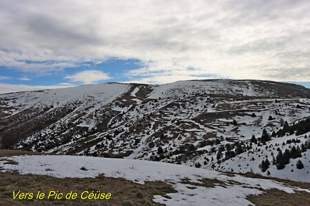 Le Pic et la Corniche de Céüse, Le Pic et les Crêtes de Céüse 007
