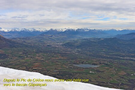 Le Pic et la Corniche de Céüse, Le Pic et les Crêtes de Céüse 010