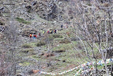 Refuge du Tourrond avec vue sur les bouquetins le 20 avril 2023, DSC_0111