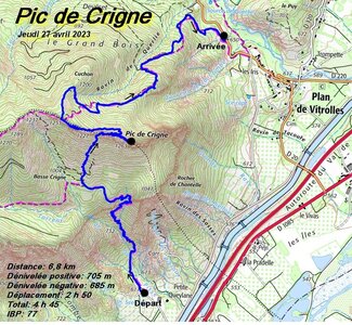 Le Pic de Crigne, Pic de Crigne 044