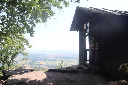 20230615 Ottrott - Mont Sainte-Odile, IMG_4980_Retour au Kiosque de l’Elsberg