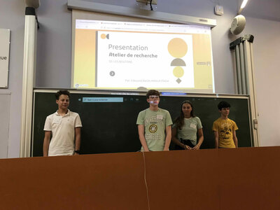 Stage Faire des mathématiques autrement, juin 2023, exposes18