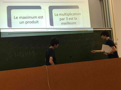 Stage Faire des mathématiques autrement, juin 2023, exposes15