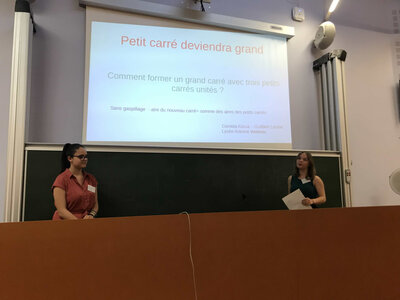 Stage Faire des mathématiques autrement, juin 2023, exposes11