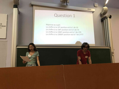Stage Faire des mathématiques autrement, juin 2023, exposes5