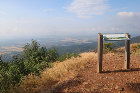20230623Tranchées Sud du Hartmannswillerkopf _ Wattwiller, IMG_5031_Vue sud depuis l’Aussichtfelsen