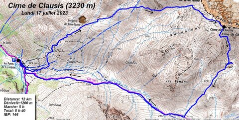 Cime de Clausis, Cime de Clausis 055