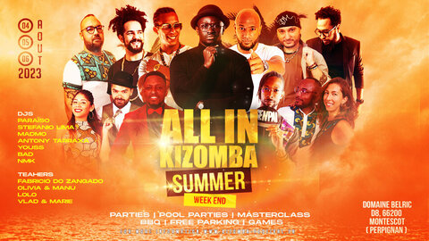 Festivals_Affiches, aout_All n Kiz