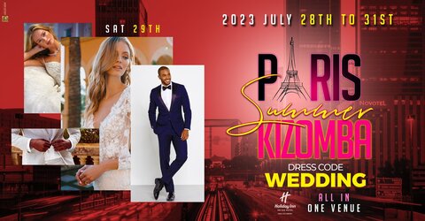 Festivals_Affiches, Aout_PARIS KIZOMBA SUMMER 2023. 6e Ed. Official