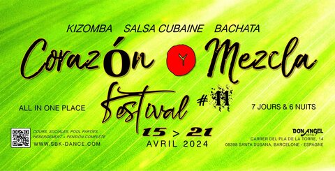 Festivals_Affiches, avril_Corazón y Mezcla Festival 11ème édition 2024