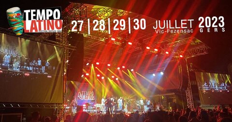 Festivals_Affiches, Jull_28°EDITION TEMPO LATINO FESTIVAL 2023 - 100€ -120€