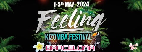 Festivals_Affiches, mai_FEELING KIZOMBA FESTIVAL 2024  Official Event 