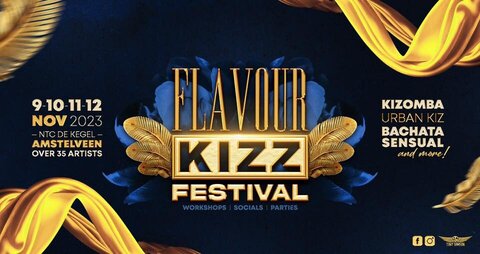 Festivals_Affiches, nov_FlavourKizz Kizomba_Bachata Sensual Festival 2023   Official  