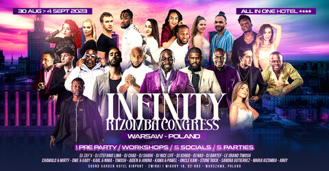 Festivals_Affiches, sept_INFINITY KIZOMBA CONGRESS   Official Event  