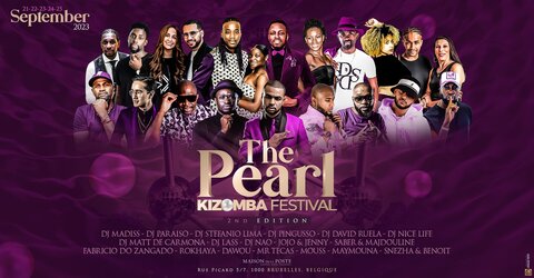 Festivals_Affiches, sept_The Pearl Kizomba Festival 2nd Edition