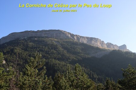 La Corniche de Céüse par le Pas du Loup, La Corniche de Céüse par le Pas du Loup 001