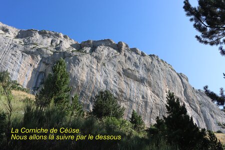 La Corniche de Céüse par le Pas du Loup, La Corniche de Céüse par le Pas du Loup 010