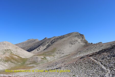 Le Cimet par la Crête Sud (Ubaye), Le Cimet  Ubaye  010