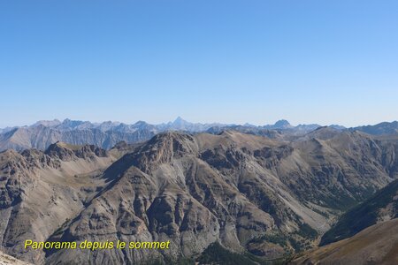 Le Cimet par la Crête Sud (Ubaye), Le Cimet  Ubaye  017