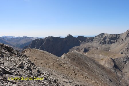 Le Cimet par la Crête Sud (Ubaye), Le Cimet  Ubaye  020