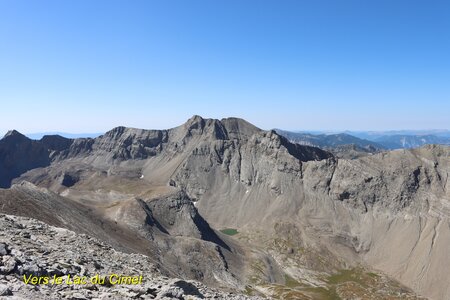 Le Cimet par la Crête Sud (Ubaye), Le Cimet  Ubaye  024