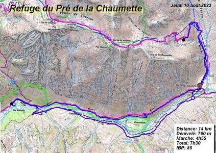Refuge du Pré de la Chaumette, Pré de la Chaumette 029